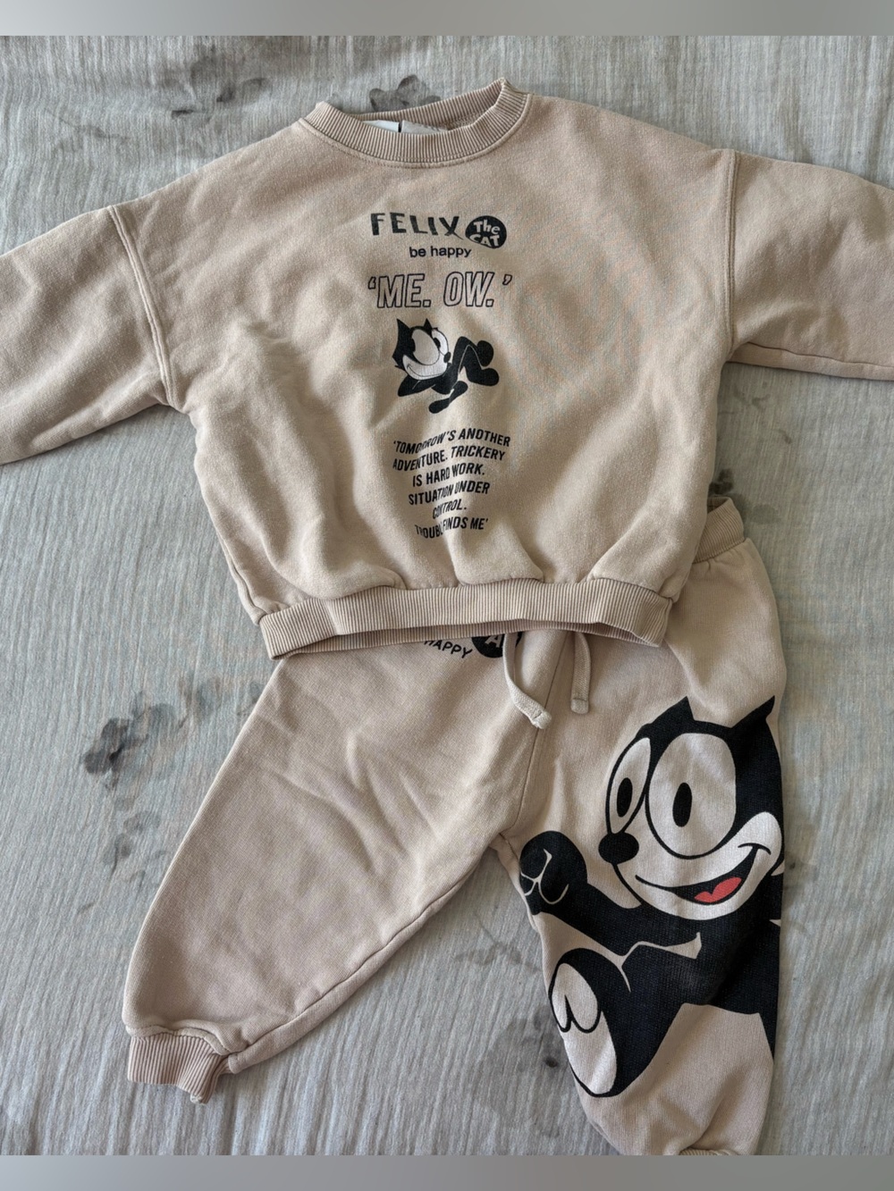 Zara Felix the Cat Sweat Set